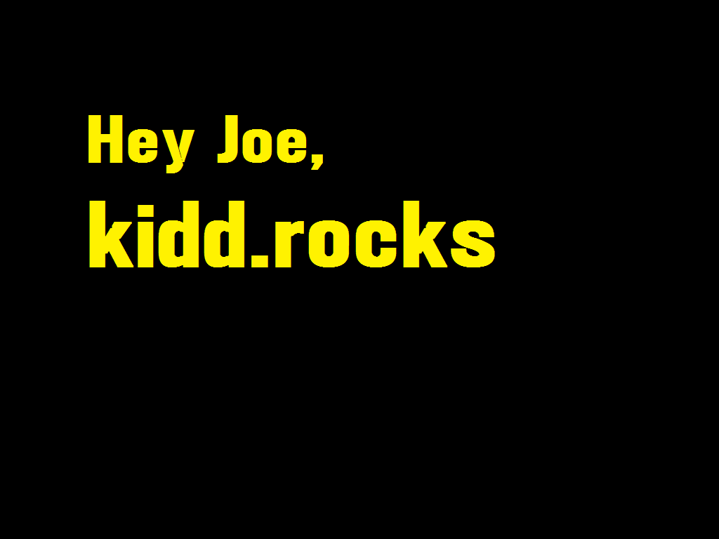 kidd.rocks